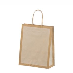 Hvid øko-gavepose i papir 1