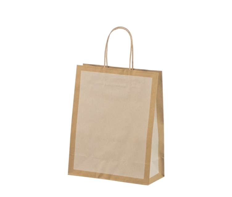 Hvid øko-gavepose i papir 1